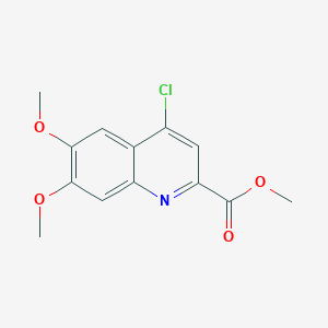 Methyl 4-chloro-6,7-dimethoxyquinoline-2-carboxylate