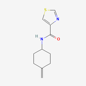 N-(4-methylidenecyclohexyl)-1,3-thiazole-4-carboxamide
