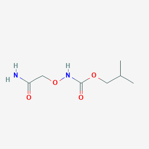 molecular formula C7H14N2O4 B2997930 2-Methylpropyl N-(2-amino-2-oxoethoxy)carbamate CAS No. 1565330-19-9