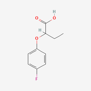 molecular formula C10H11FO3 B2997983 2-(4-氟苯氧基)丁酸 CAS No. 161790-15-4