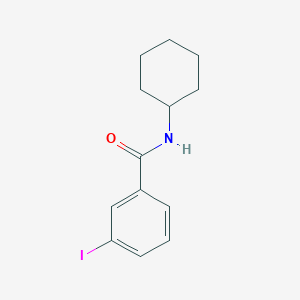 molecular formula C13H16INO B2998077 N-环己基-3-碘苯甲酰胺 CAS No. 313976-31-7