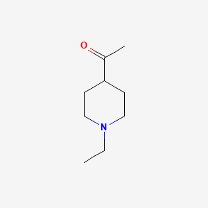 molecular formula C9H17NO B2998139 1-(1-乙基哌啶-4-基)乙酮 CAS No. 1095566-80-5