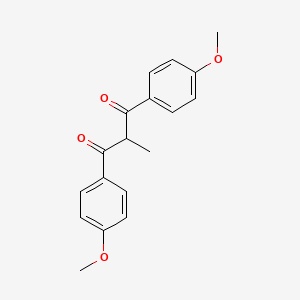 1,3-Bis(4-methoxyphenyl)-2-methylpropane-1,3-dione