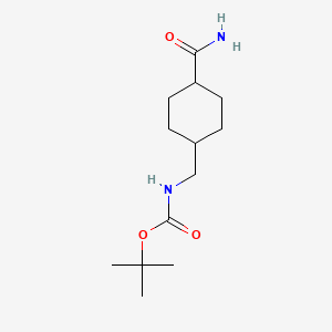 trans-(4-Boc-aminomethyl)-cyclohexanecarboxamide