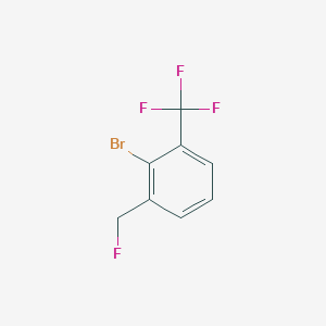2-Bromo-1-(fluoromethyl)-3-(trifluoromethyl)benzene