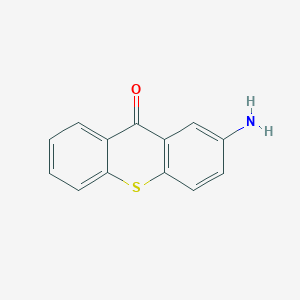 molecular formula C13H9NOS B2998213 2-Amino-thioxanthen-9-one CAS No. 33923-98-7