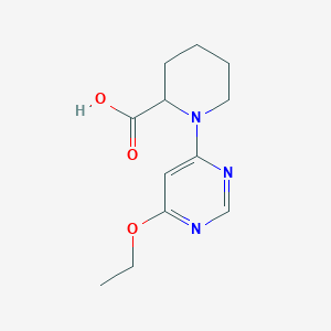 1-(6-Ethoxypyrimidin-4-yl)piperidine-2-carboxylic acid