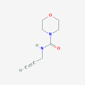 N-prop-2-yn-1-ylmorpholine-4-carboxamide