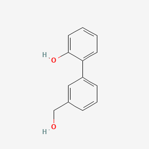 molecular formula C13H12O2 B2998444 2-(3-羟甲基苯基)苯酚 CAS No. 773872-43-8