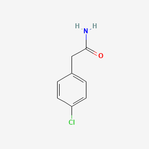 molecular formula C8H8ClNO B2998473 2-(4-Chlorophenyl)acetamide CAS No. 20101-92-2