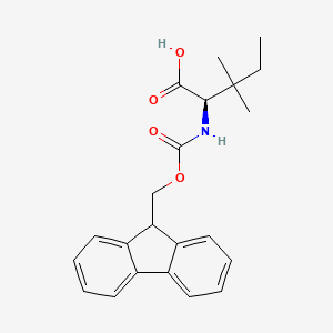 molecular formula C22H25NO4 B2998631 Fmoc-d-β-甲基异亮氨酸 CAS No. 1310680-40-0