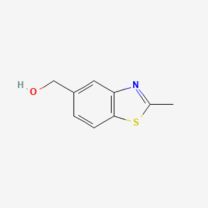 molecular formula C9H9NOS B2998667 (2-Methylbenzo[d]thiazol-5-yl)methanol CAS No. 32770-97-1