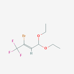 (Z)-2-Bromo-4,4-diethoxy-1,1,1-trifluorobut-2-ene