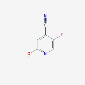 5-Fluoro-2-methoxypyridine-4-carbonitrile
