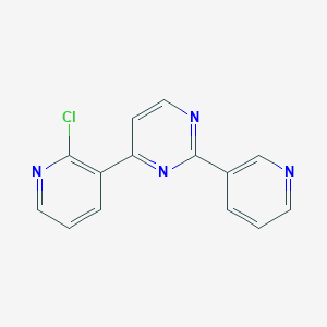 4-(2-Chloropyridin-3-yl)-2-(pyridin-3-yl)pyrimidine