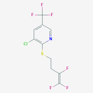 3-Chloro-5-(trifluoromethyl)-2-pyridinyl 3,4,4-trifluoro-3-butenyl sulfide