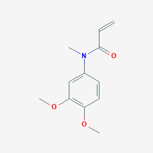 N-(3,4-Dimethoxyphenyl)-N-methylprop-2-enamide