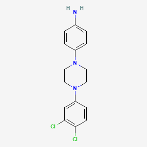 4-[4-(3,4-Dichlorophenyl)piperazin-1-yl]aniline