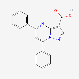 5,7-Diphenylpyrazolo[1,5-a]pyrimidine-3-carboxylic acid