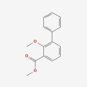 molecular formula C15H14O3 B2998994 2-甲氧基-3-苯基苯甲酸甲酯 CAS No. 81948-56-3