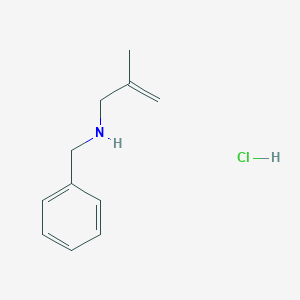 molecular formula C11H16ClN B2999028 N-苄基-2-甲基-2-丙烯-1-胺盐酸盐 CAS No. 1269244-15-6