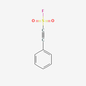 molecular formula C8H5FO2S B2999072 Phenylethynesulfonyl fluoride CAS No. 1934612-54-0