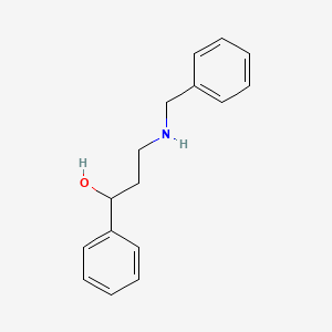 molecular formula C16H19NO B2999080 1-Phenyl-3-(benzylamino)-1-propanol CAS No. 34597-73-4