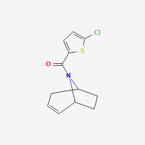 8-(5-Chlorothiophene-2-carbonyl)-8-azabicyclo[3.2.1]oct-2-ene