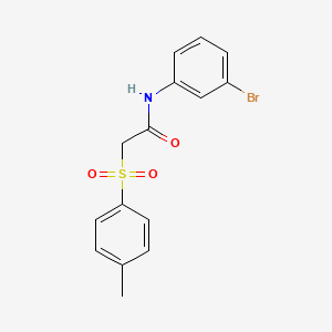 N-(3-bromophenyl)-2-tosylacetamide