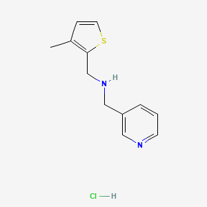 (3-Methyl-thiophen-2-ylmethyl)-pyridin-3-ylmethyl-amine hydrochloride