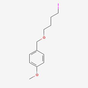 1-((4-Iodobutoxy)methyl)-4-methoxybenzene