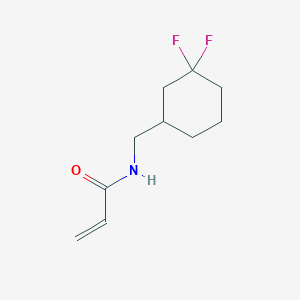 N-[(3,3-Difluorocyclohexyl)methyl]prop-2-enamide