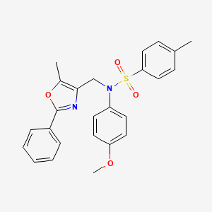 N-allyl-5-({4-[(2,2-dimethylpropanoyl)amino]phenoxy}methyl)isoxazole-3-carboxamide