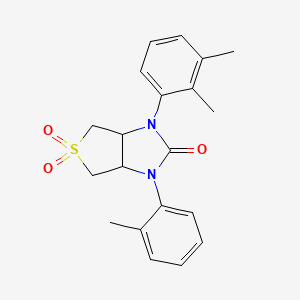 1-(2,3-dimethylphenyl)-3-(2-methylphenyl)tetrahydro-1H-thieno[3,4-d]imidazol-2(3H)-one 5,5-dioxide