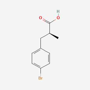 molecular formula C10H11BrO2 B2999559 (S)-α-甲基-4-溴苯丙酸 CAS No. 1040274-42-7