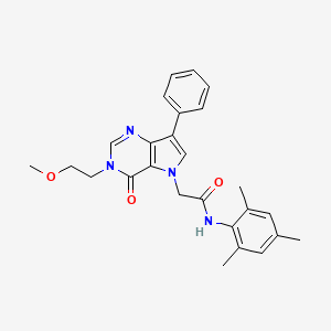 molecular formula C26H28N4O3 B2999644 2-anilino-N-(4-propoxybenzyl)-1,3-thiazole-4-carboxamide CAS No. 1251614-35-3