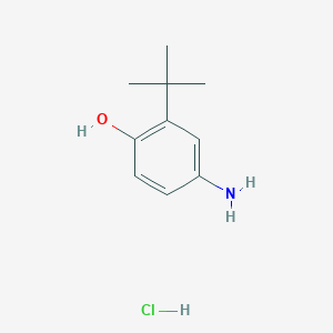 molecular formula C10H16ClNO B2999687 4-氨基-2-(叔丁基)苯酚盐酸盐 CAS No. 116943-81-8