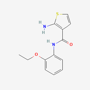 2-amino-N-(2-ethoxyphenyl)thiophene-3-carboxamide