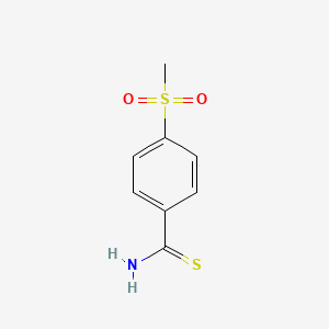 4-Methanesulfonylbenzene-1-carbothioamide