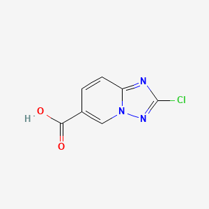 2-Chloro-[1,2,4]triazolo[1,5-a]pyridine-6-carboxylic acid
