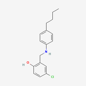 2-{[(4-Butylphenyl)amino]methyl}-4-chlorophenol