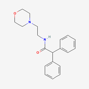 N-(2-Morpholin-4-ylethyl)-2,2-diphenylethanamide