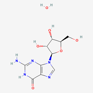 molecular formula C10H15N5O6 B3000022 Guanosine Hydrate CAS No. 1143525-19-2