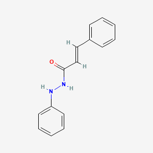 molecular formula C15H14N2O B3000046 (2E)-N',3-diphenylprop-2-enehydrazide CAS No. 129200-93-7