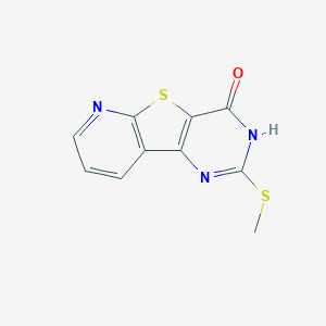 2-(Methylthio)pyrido[3',2':4,5]thieno[3,2-d]pyrimidin-4-ol