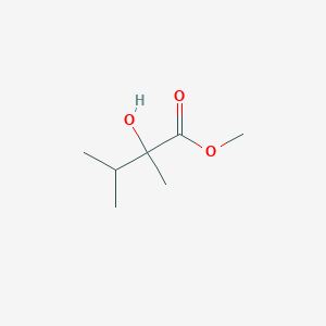 molecular formula C7H14O3 B3000176 Methyl 2-hydroxy-2,3-dimethylbutanoate CAS No. 856293-67-9