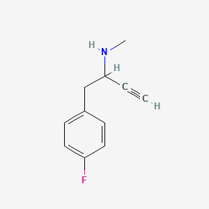 1-(4-fluorophenyl)-N-methylbut-3-yn-2-amine