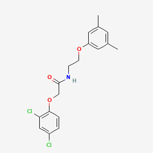 2-(2,4-dichlorophenoxy)-N-[2-(3,5-dimethylphenoxy)ethyl]acetamide