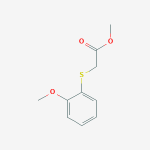 Methyl 2-((2-methoxyphenyl)thio)acetate