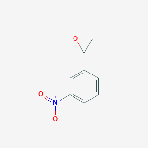 molecular formula C8H7NO3 B3000289 2-(3-Nitrophenyl)oxirane CAS No. 20697-05-6